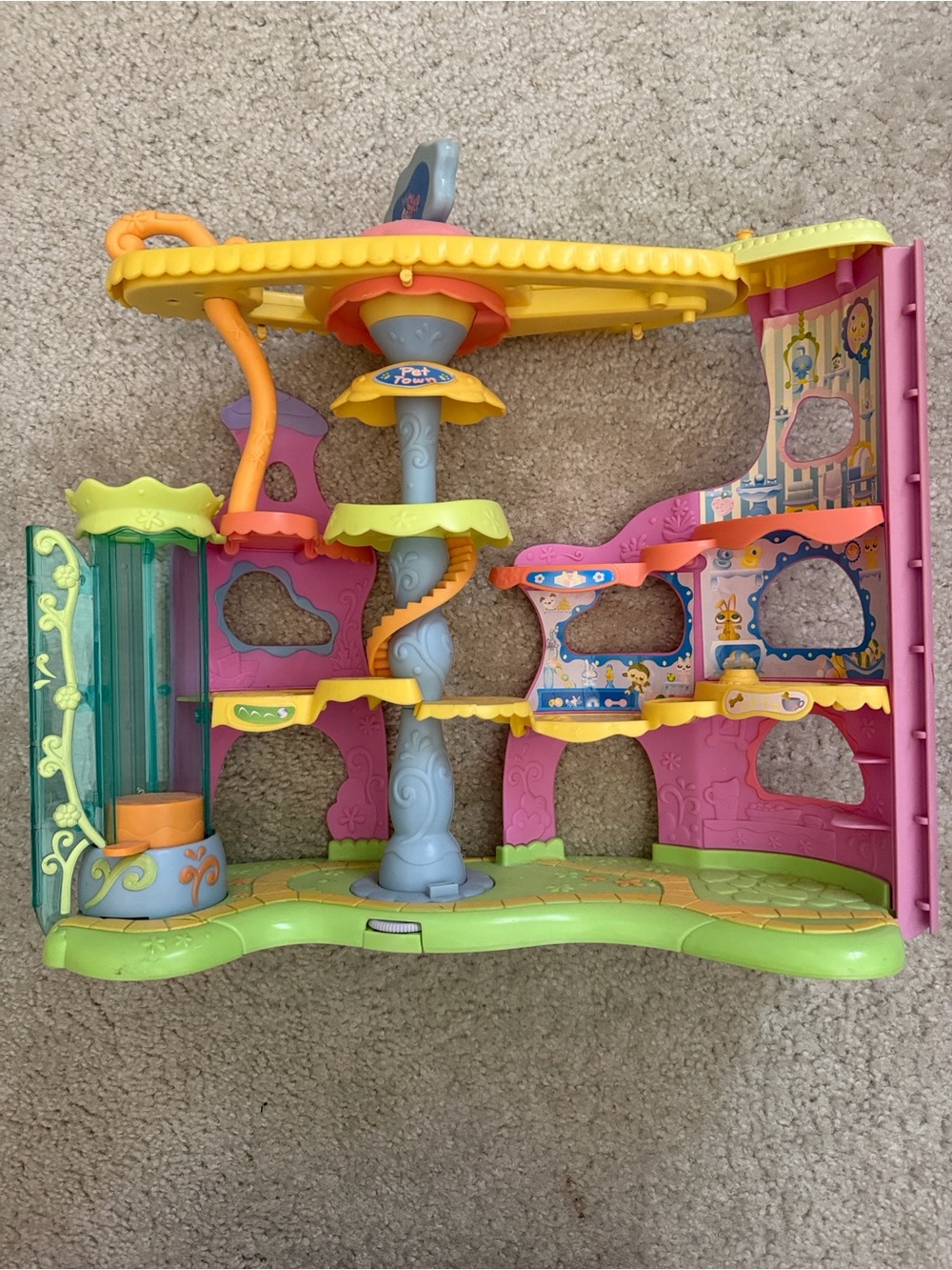 (NEW LISTING) Littlest Pet Shop Playset Bundle